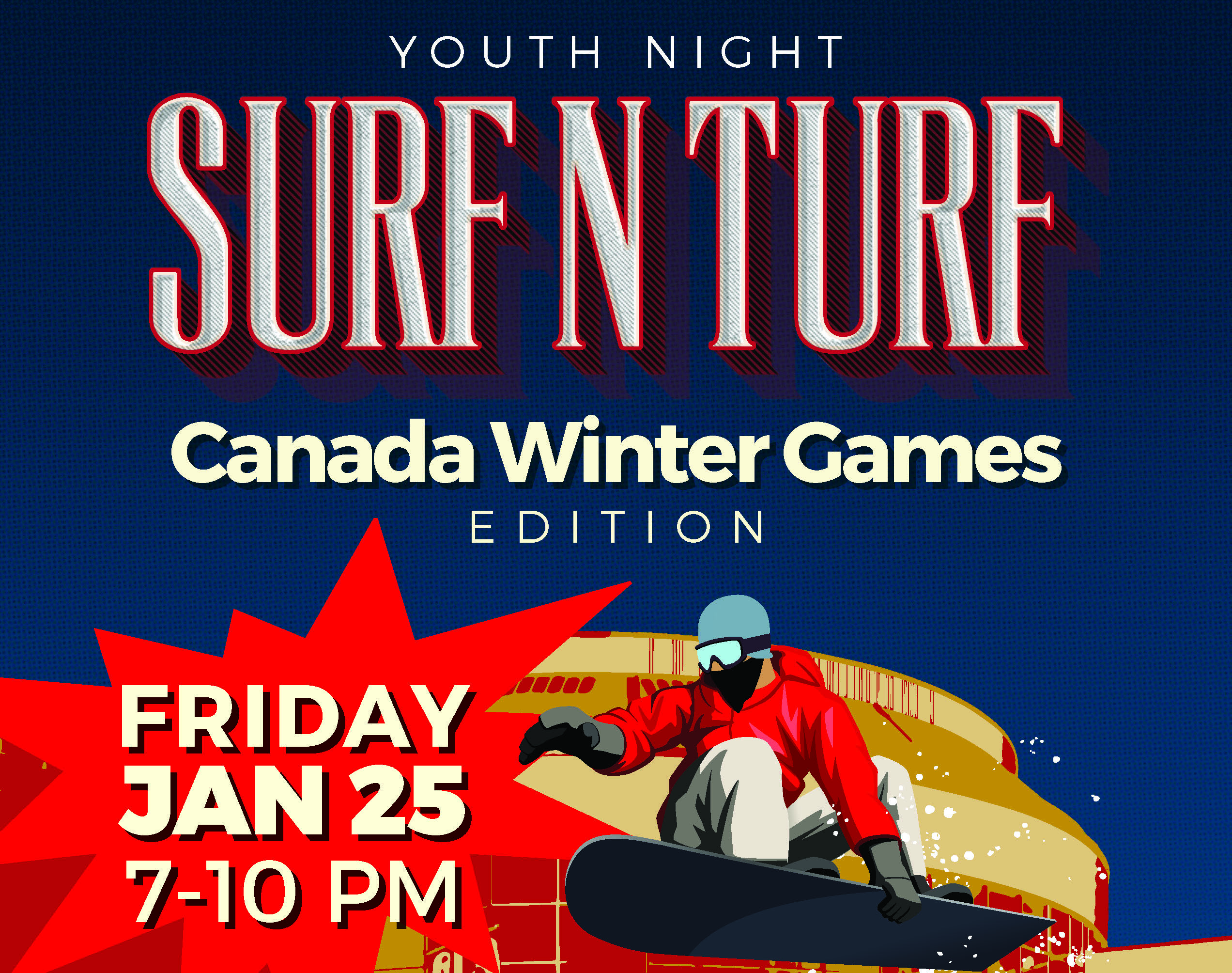 Surf 'n Turf - Canada Winter Games Edition