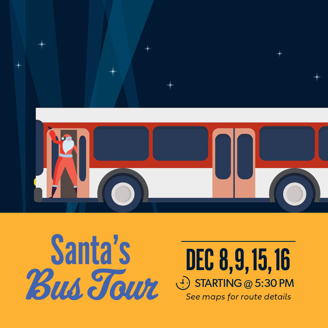 Santa's Bus Tour