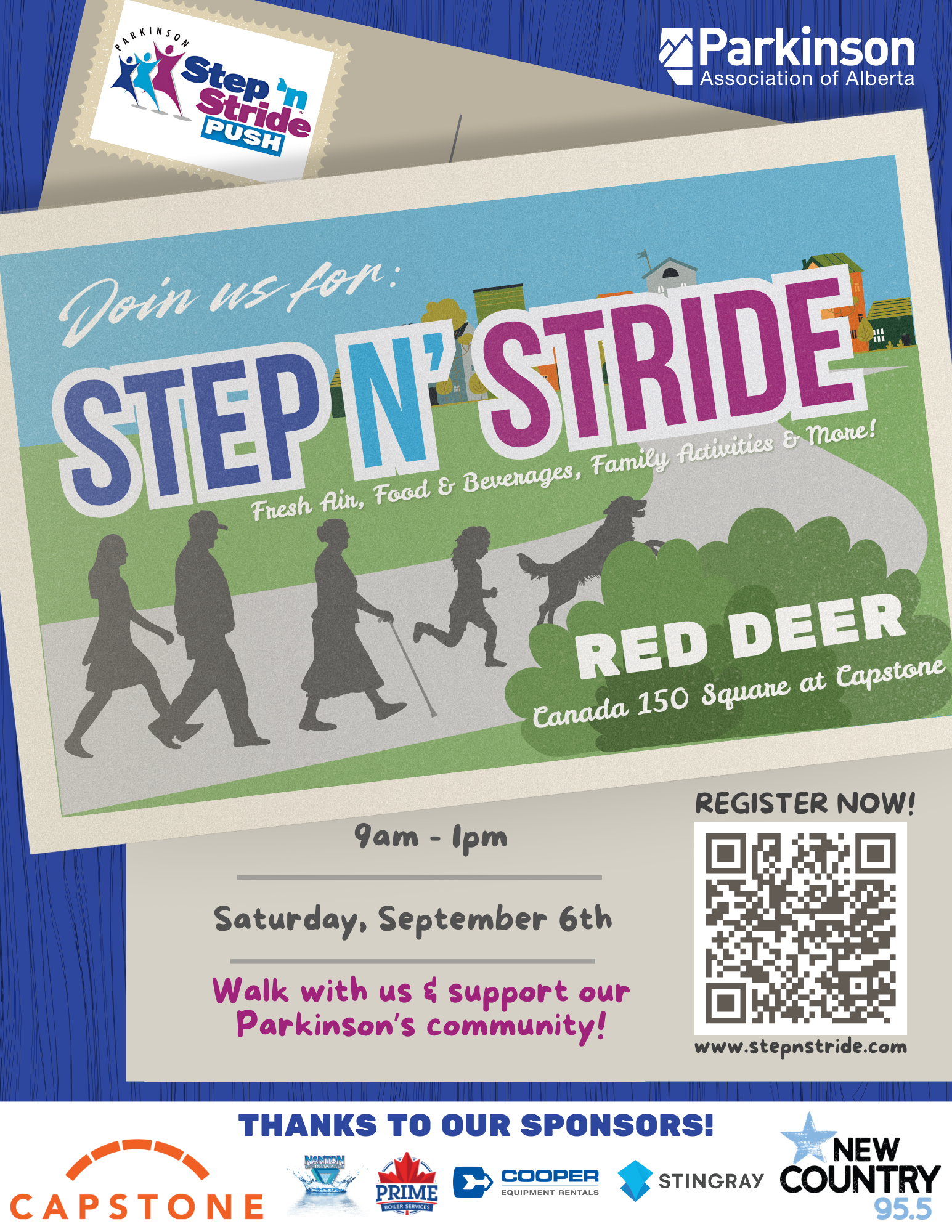 Step 'n Stride Red Deer