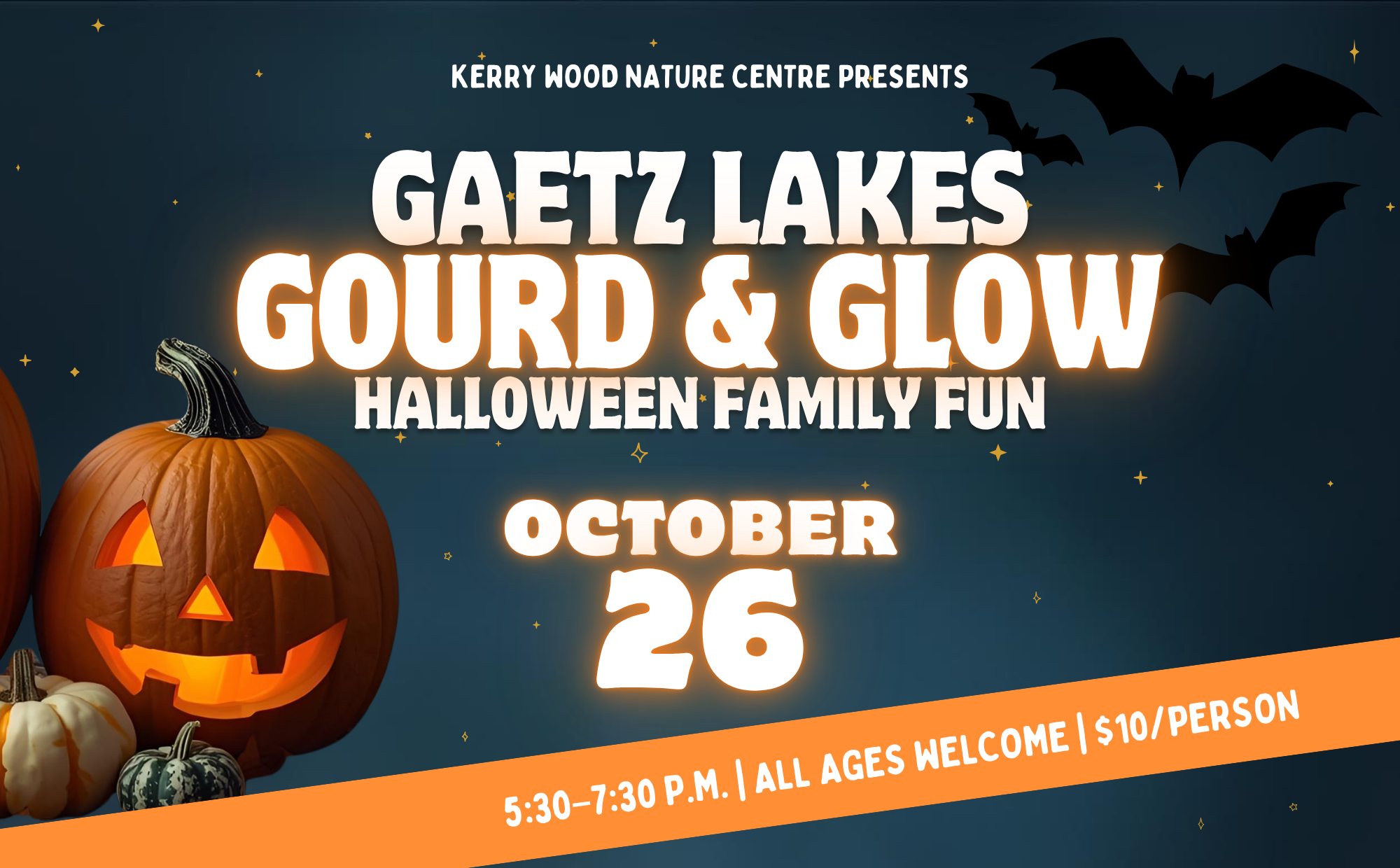 Gaetz Lakes Gourd & Glow: Halloween Family Fun