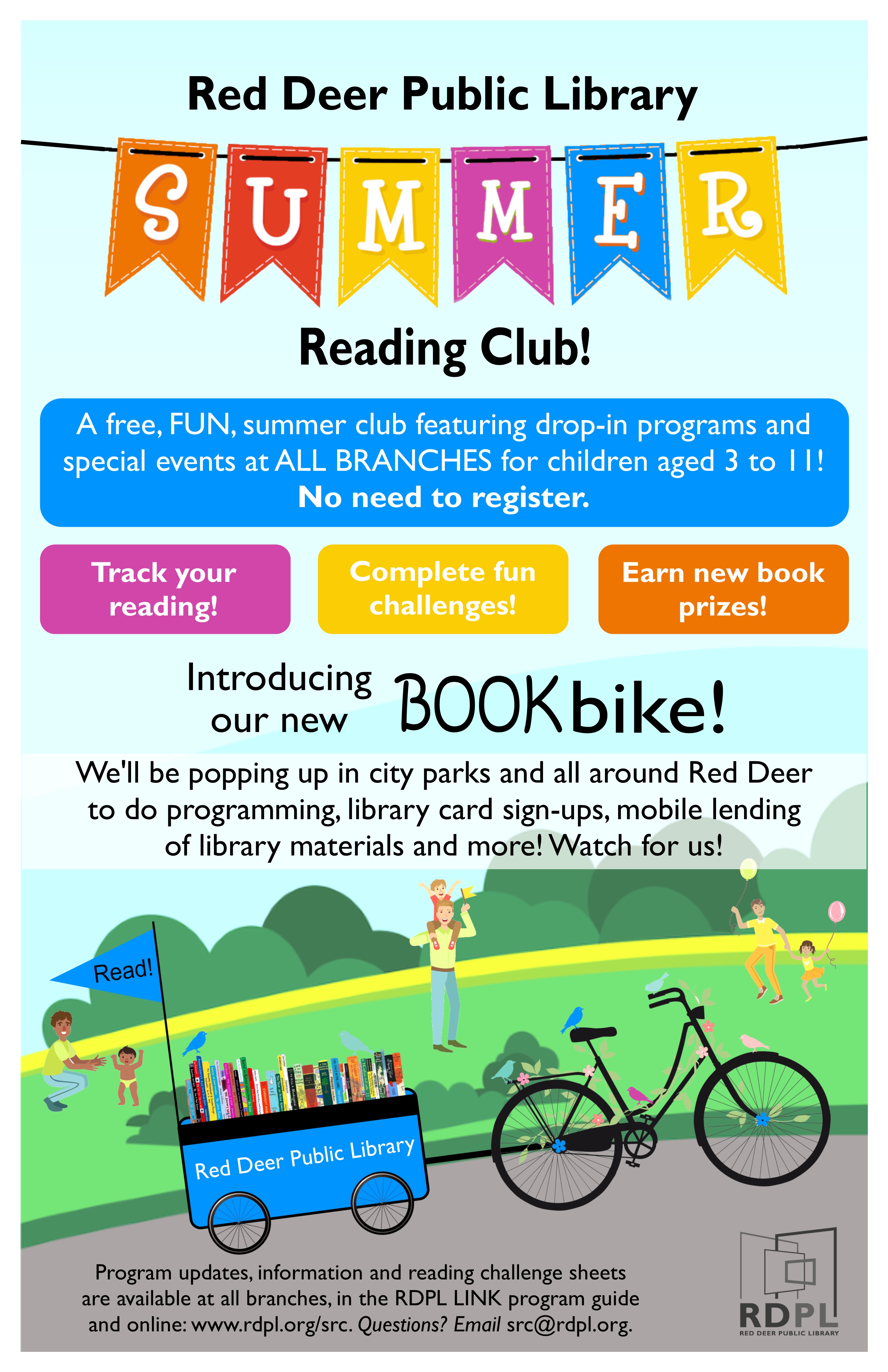 Summer Reading Club for ALL ages