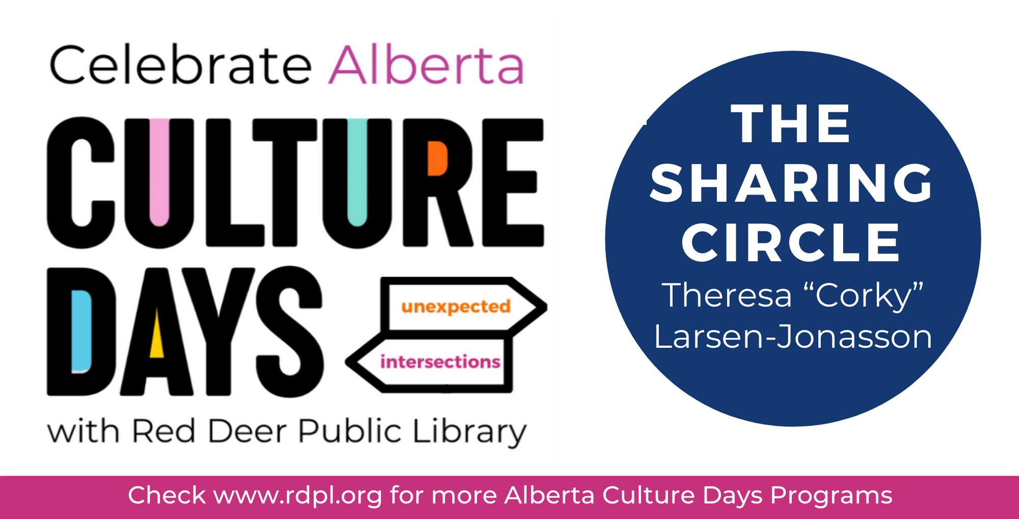 'The Sharing Circle' Children’s Local Author Presentation- Alberta Culture Days